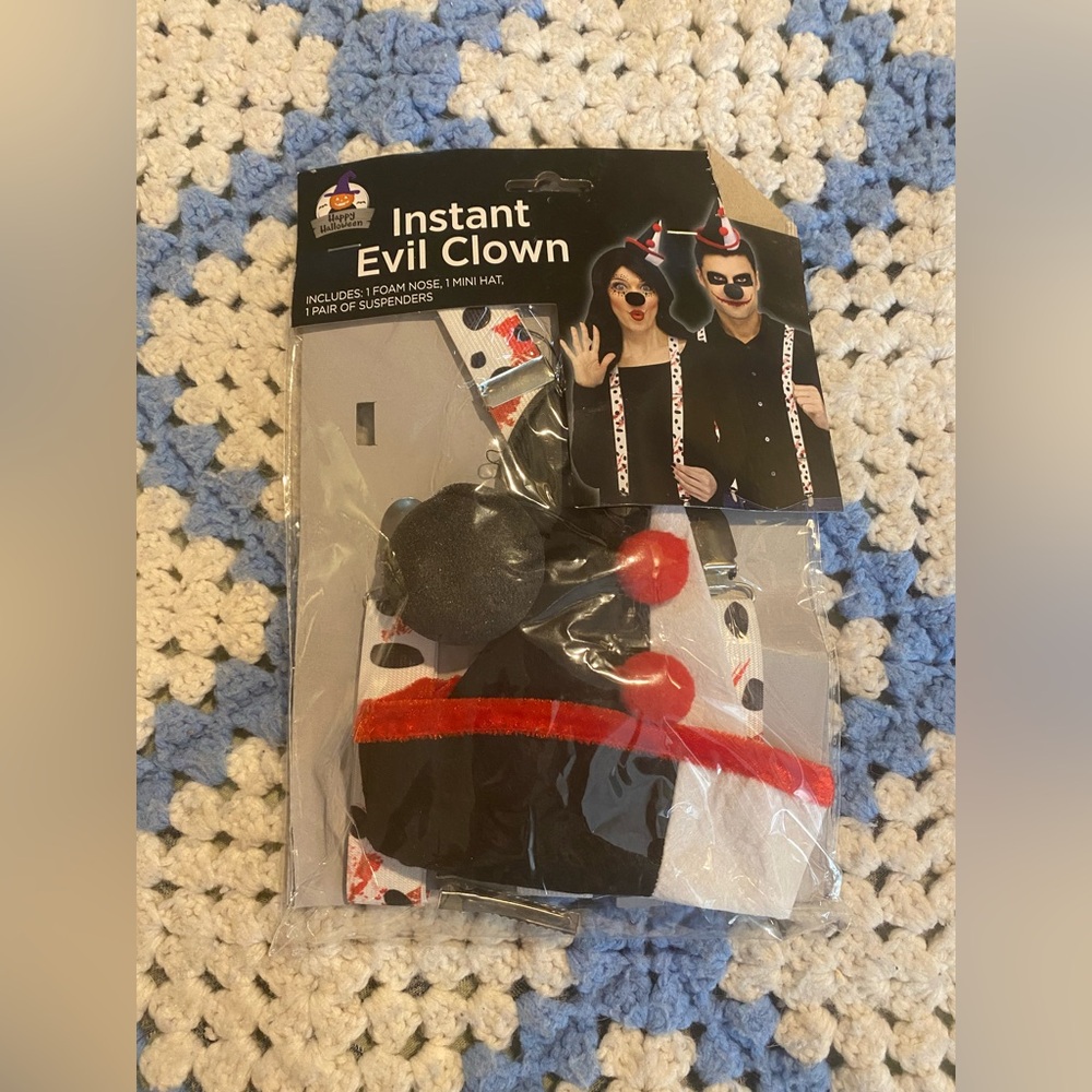 Instant Evil Clown Costume